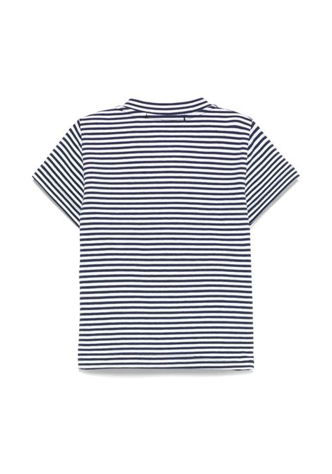 T-shirt a righe MANUEL RITZ | MR3087BLU